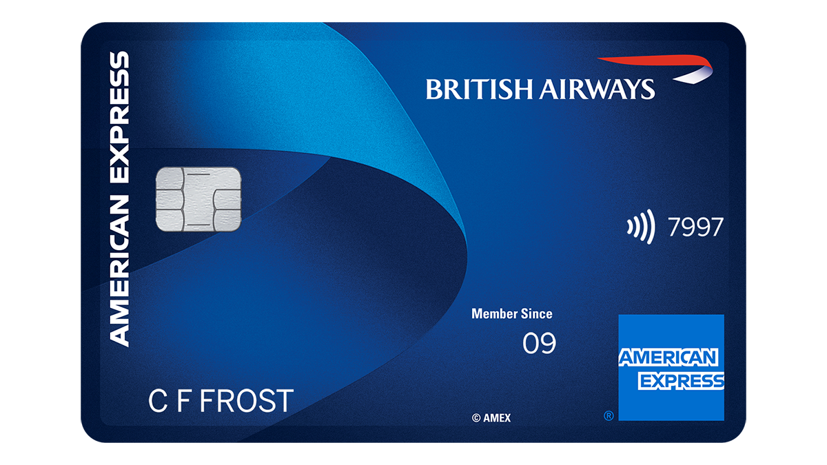 British Airways Classic AMEX credit card.