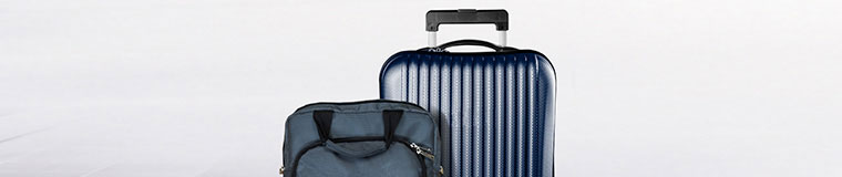 Suitcase and carry case.