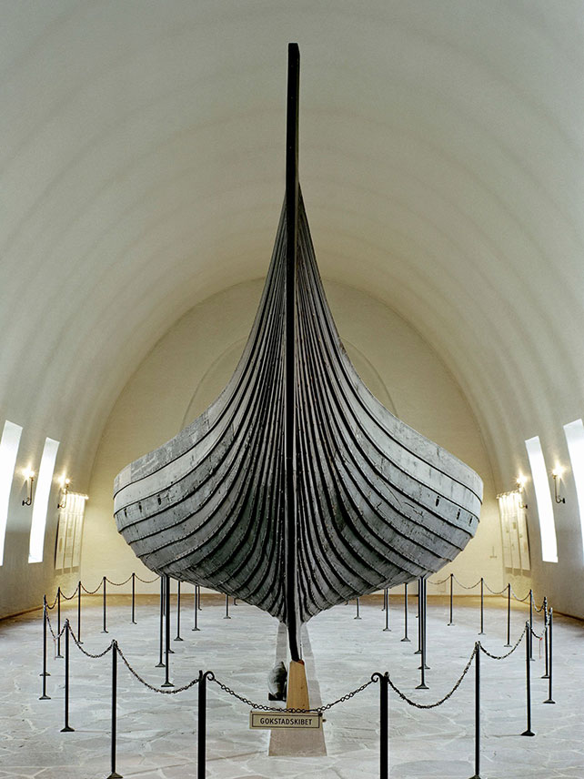 Gokstad ship, Viking Ship Museum. Photo by Eirik Irgens Johnsen. © University of Oslo