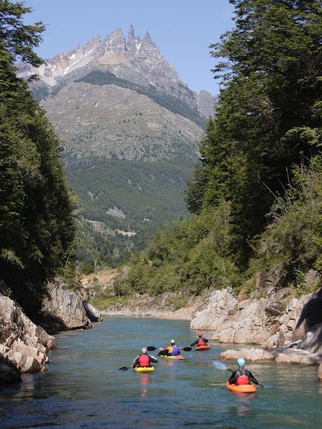 Get the adrenaline flowing with an exciting kayak ride down the river © Karl Weatherly /Getty