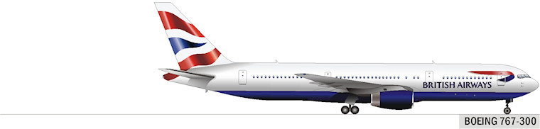 Boeing 767-300.
