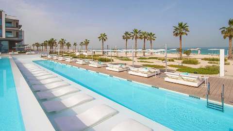 Accommodation - Nikki Beach Resort & Spa - Pool view - Dubai