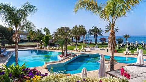 Accommodation - Constantinou Bros Athena Royal Beach Hotel - Pool view - Paphos