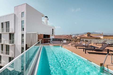 Hébergement - NH Malaga - Vue sur piscine - Malaga