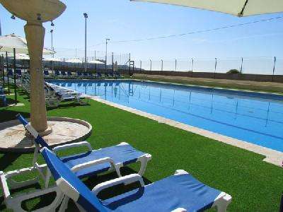 Acomodação - Hotel Albahia Alicante - Vista para a Piscina - ALICANTE
