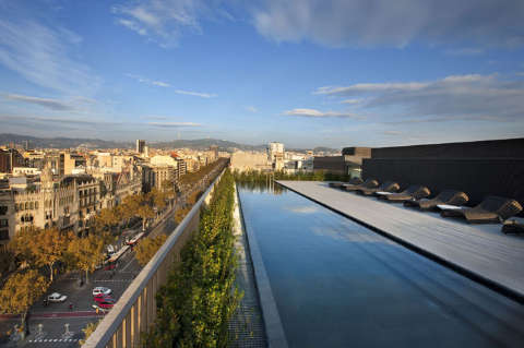 Hébergement - Mandarin Oriental - Installation de divertissement - Barcelona