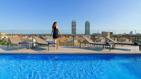 Hébergement - H10 Marina Barcelona - Vue sur piscine - Barcelona