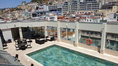 Accommodation - O'Callaghan Eliott - Pool view - Gibraltar