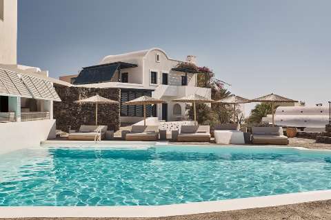 Accommodation - Vedema a Luxury Collection Resort - Pool view - Santorini