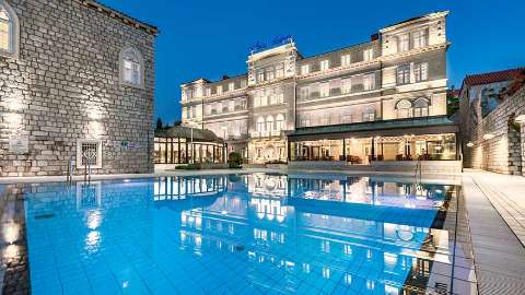 Accommodation - Hotel Lapad - Pool view - Dubrovnik