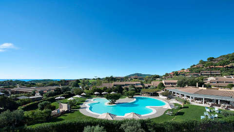 Accommodation - Chia Laguna Hotel Village - Pool view - Cagliari