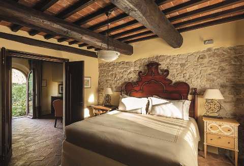 Accommodation - Castello di Casole, A Belmond Hotel, Tuscany - Guest room - Siena