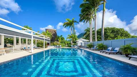 Accommodation - Montpelier Plantation & Beach  - Pool view - Nevis