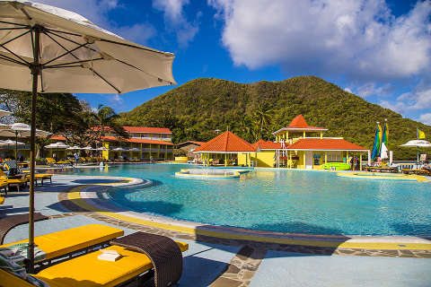 Accommodation - Papillon by Rex Resorts - Pool view - St. Lucia