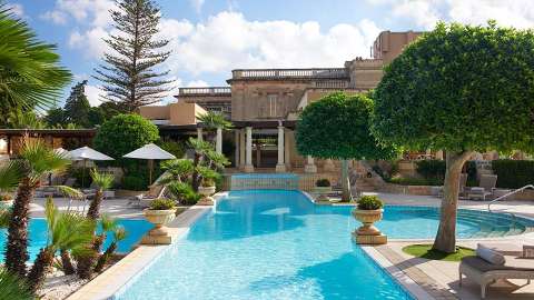Accommodation - Corinthia Palace Hotel & Spa - Pool view - Malta