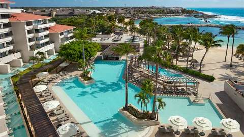 Accommodation - Dreams Aventuras Riviera Maya - Pool view - Cancun