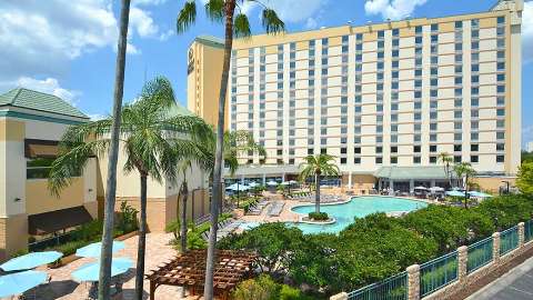 Accommodation - Rosen Plaza Hotel - Pool view - Orlando