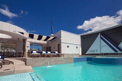 Accommodation - Cape Grace Hotel by Fairmont - Pool view - Cape Town
