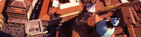 Bologna rooftops.