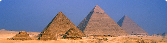 Pyramids at Giza.
