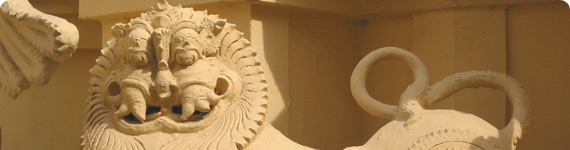 Sculpture in Hyderabad.