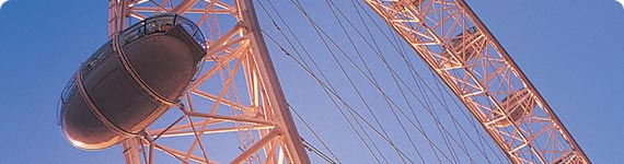 The London Eye.