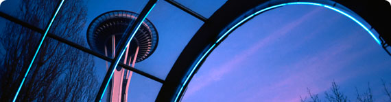 Space Needle in Seattle.