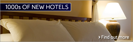 1000's new hotels.
