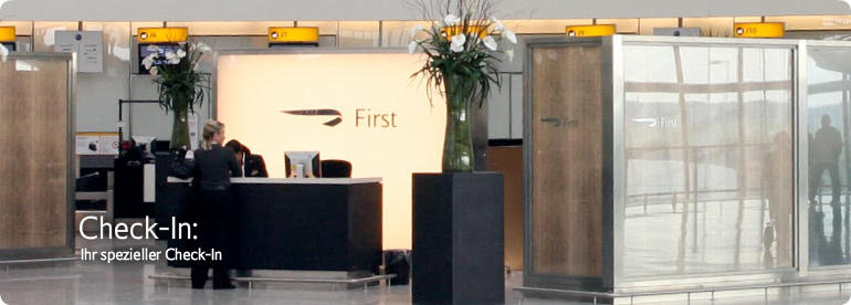 Ihr spezieller Check-In Service.