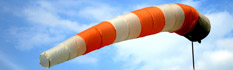 A wind sock.