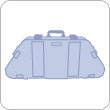 An archery bow case.