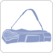 A lacrosse bag.