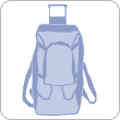 A lacrosse wheelie rucksack.