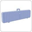 A double rifle case.
