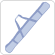 A ski bag.