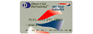 Logo of Diners card.