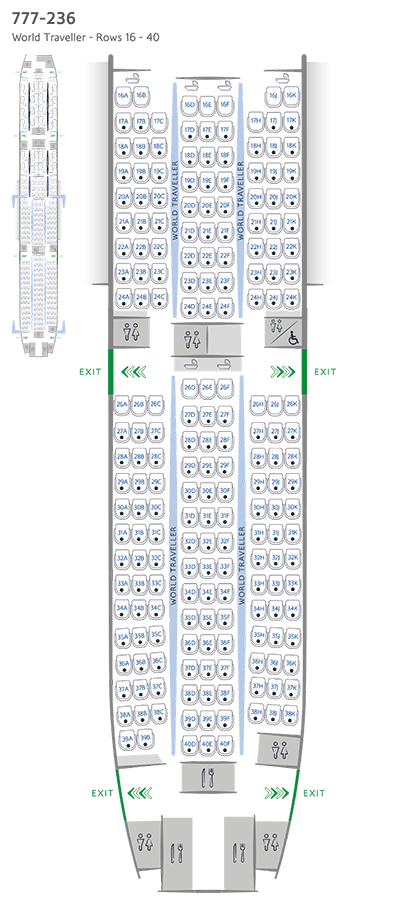 Boeing 777 300 Seating Chart