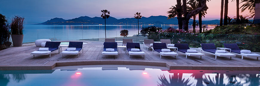 Radisson Blu 1835 Hotel & Thalasso in Cannes, Frankreich.