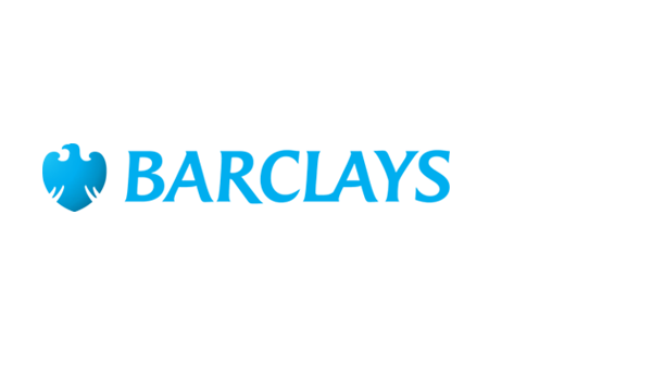The Barclays logo.