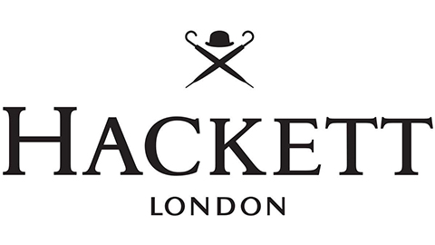 Hackett London logo.