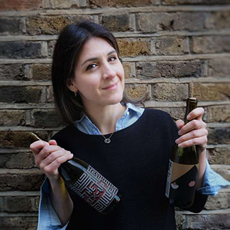 Headshot of Lynsey Verrillo, co-founder of UK winery.