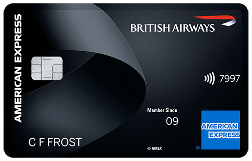 British Airways AMEX Premium Plus card.