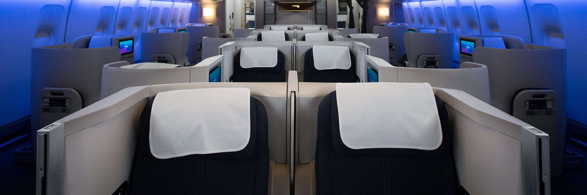 British Airways Boeing 777 Jet Business Class Seats - businesser