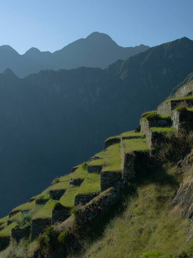 Treppensteigen in Peru