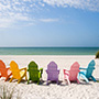 Beach and ocean scenics for vacations and summer getaways.