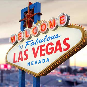 Welcome to fabulous Las Vegas, Nevada sign