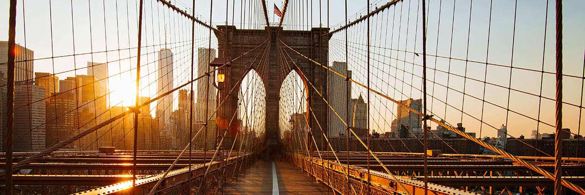 Ponte do Brooklyn em Nova Iorque