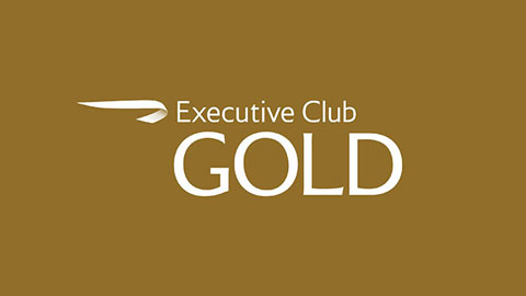 Executive Clubゴールド ロゴ。