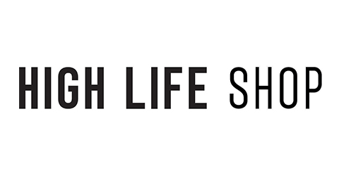 Логотип магазина High Life Shop.