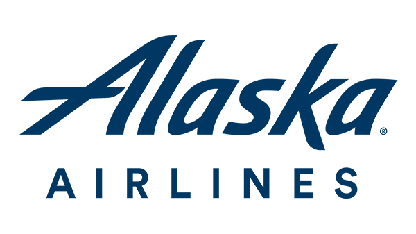 Logo von Alaska Airlines.